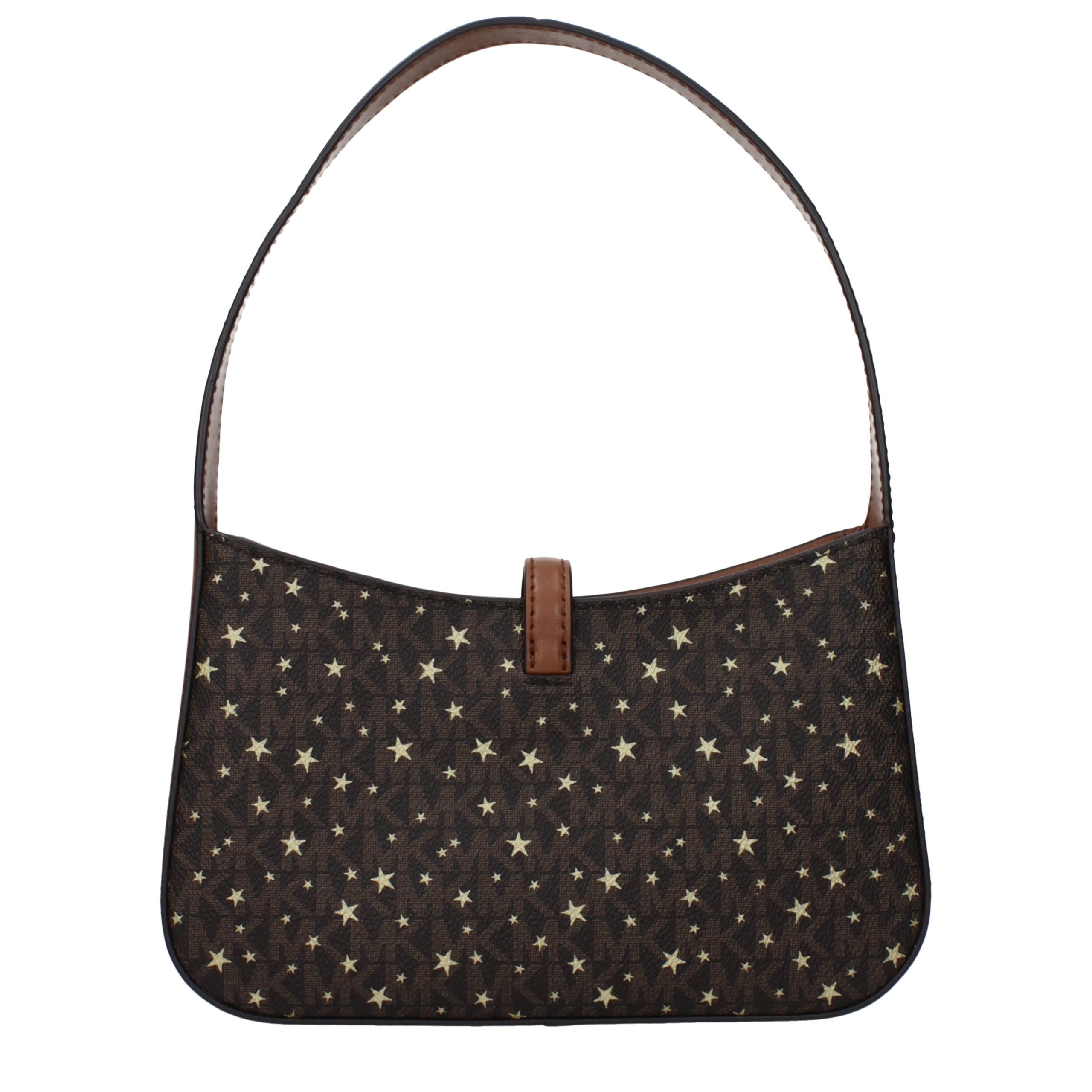 Michael Kors Braune Stoffhandtasche