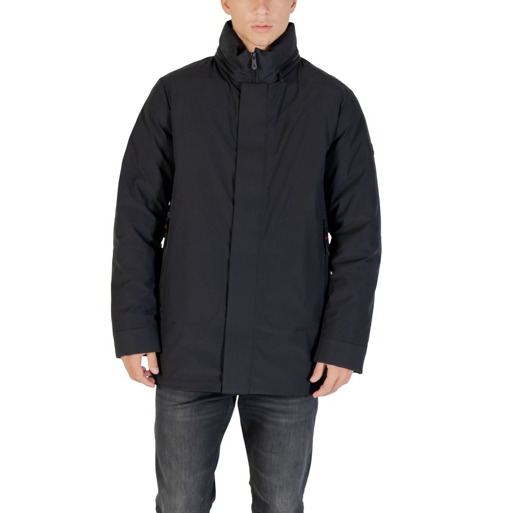 Peuterey Schwarzer Parka aus Polyester
