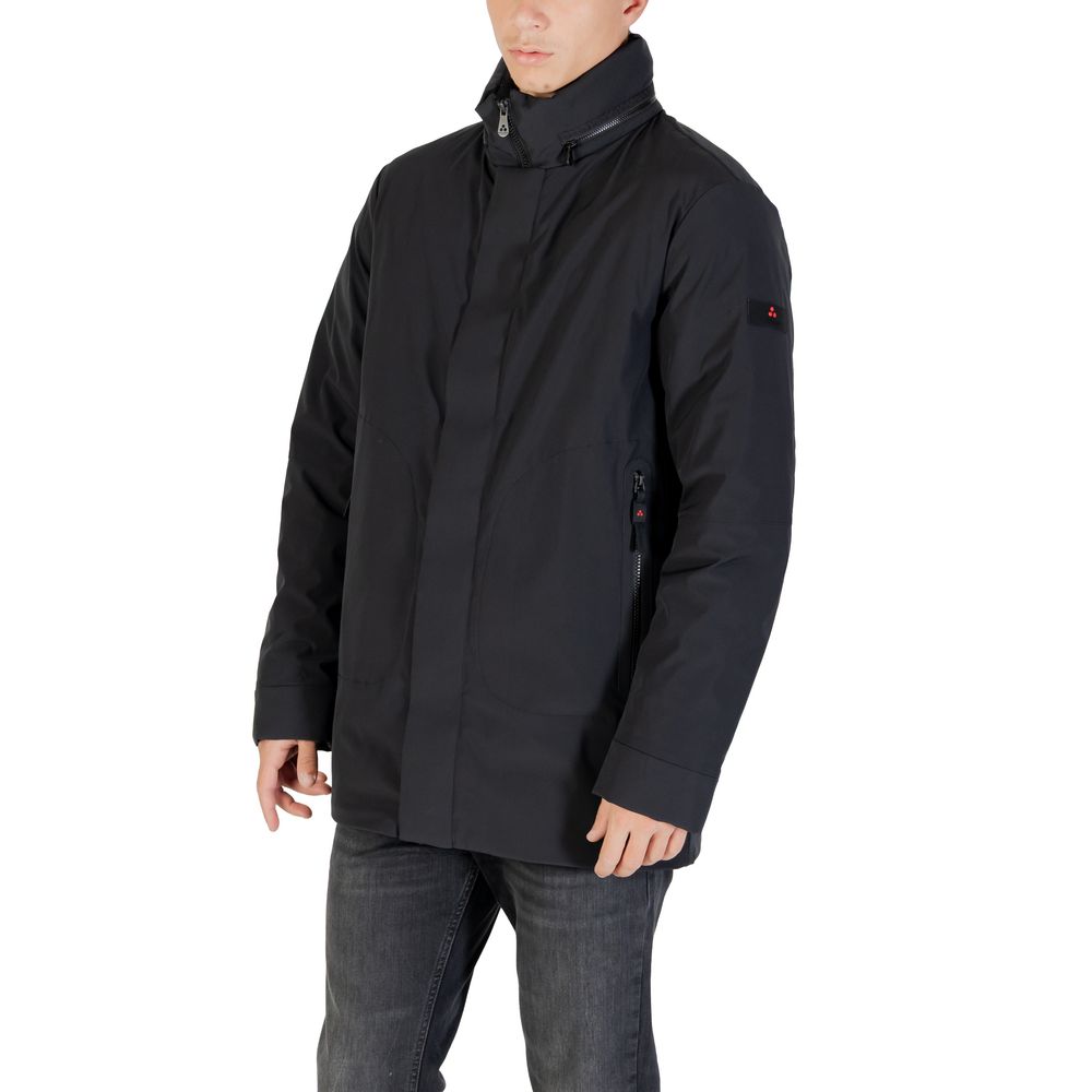 Peuterey Schwarzer Parka aus Polyester