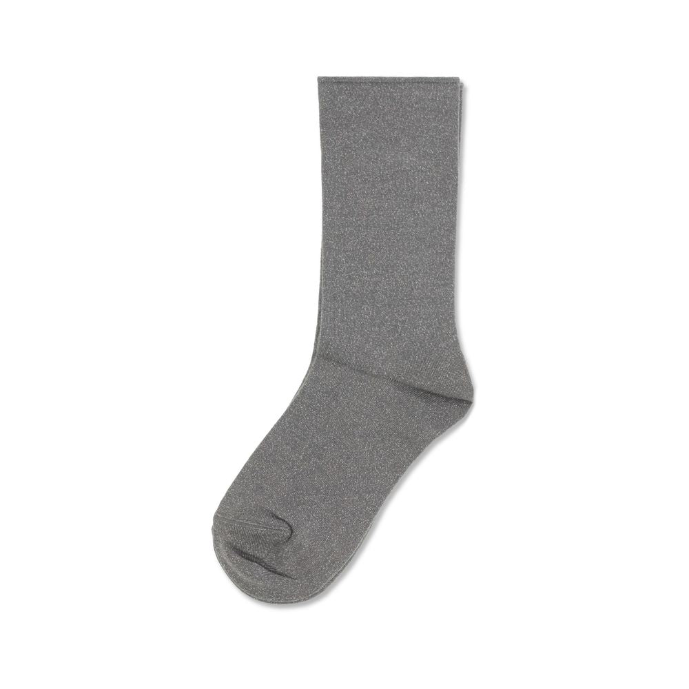 Brunello Cucinelli Graue Seidensocken