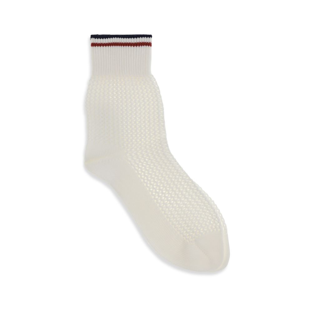 Brunello Cucinelli Weiße Baumwollsocken