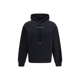Maison Kitsuné Schwarzer Baumwoll-Sweatshirt