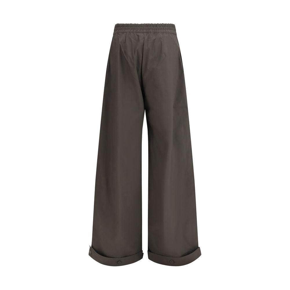 SA SU PHI Graue Baumwoll-Freizeithose