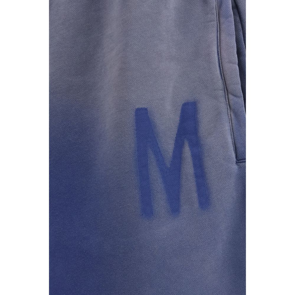 Moschino Blaue Baumwoll-Bermudashorts
