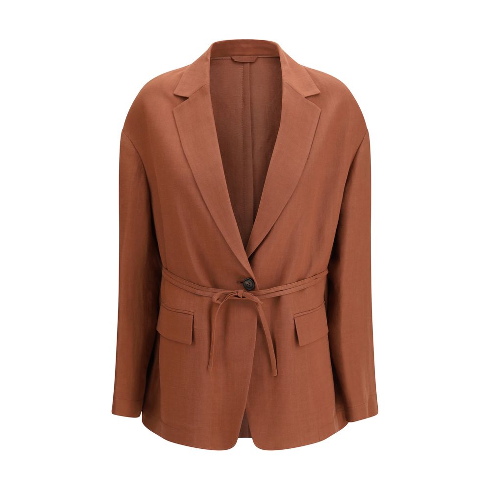Brunello Cucinelli Mehrfarbiger Blazer aus Viskose
