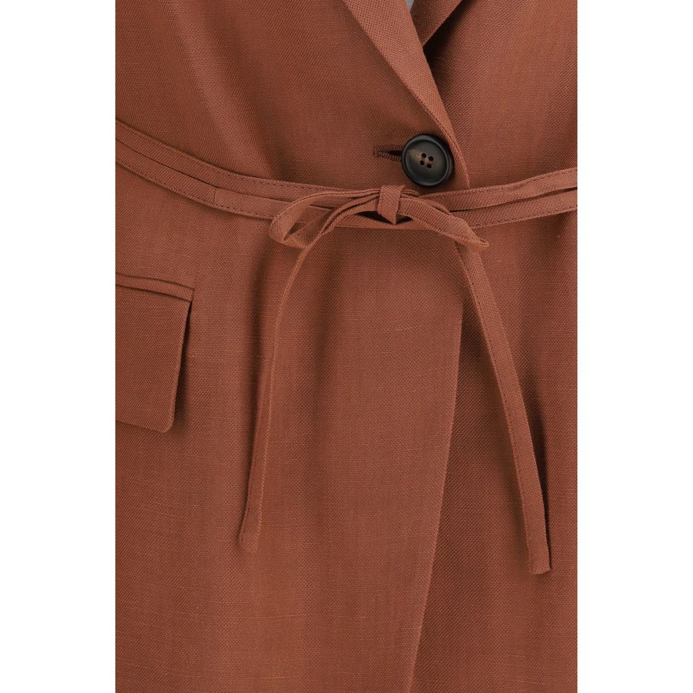 Brunello Cucinelli Mehrfarbiger Blazer aus Viskose