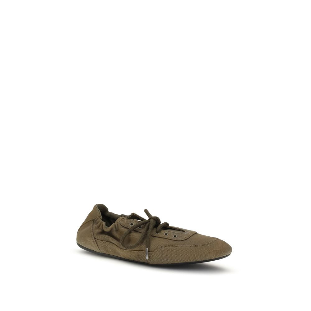 Prada Athletik-Sneaker aus Baumwolle in Bicolor