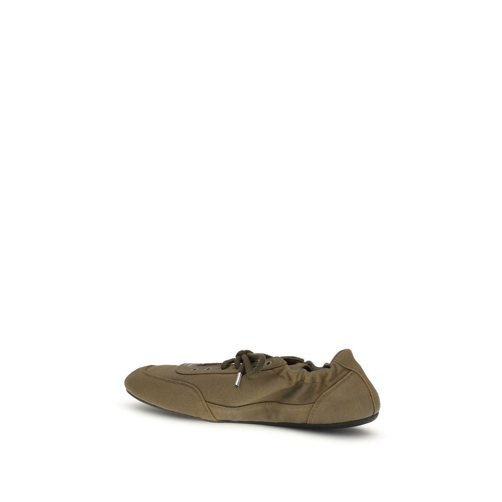 Prada Athletik-Sneaker aus Baumwolle in Bicolor