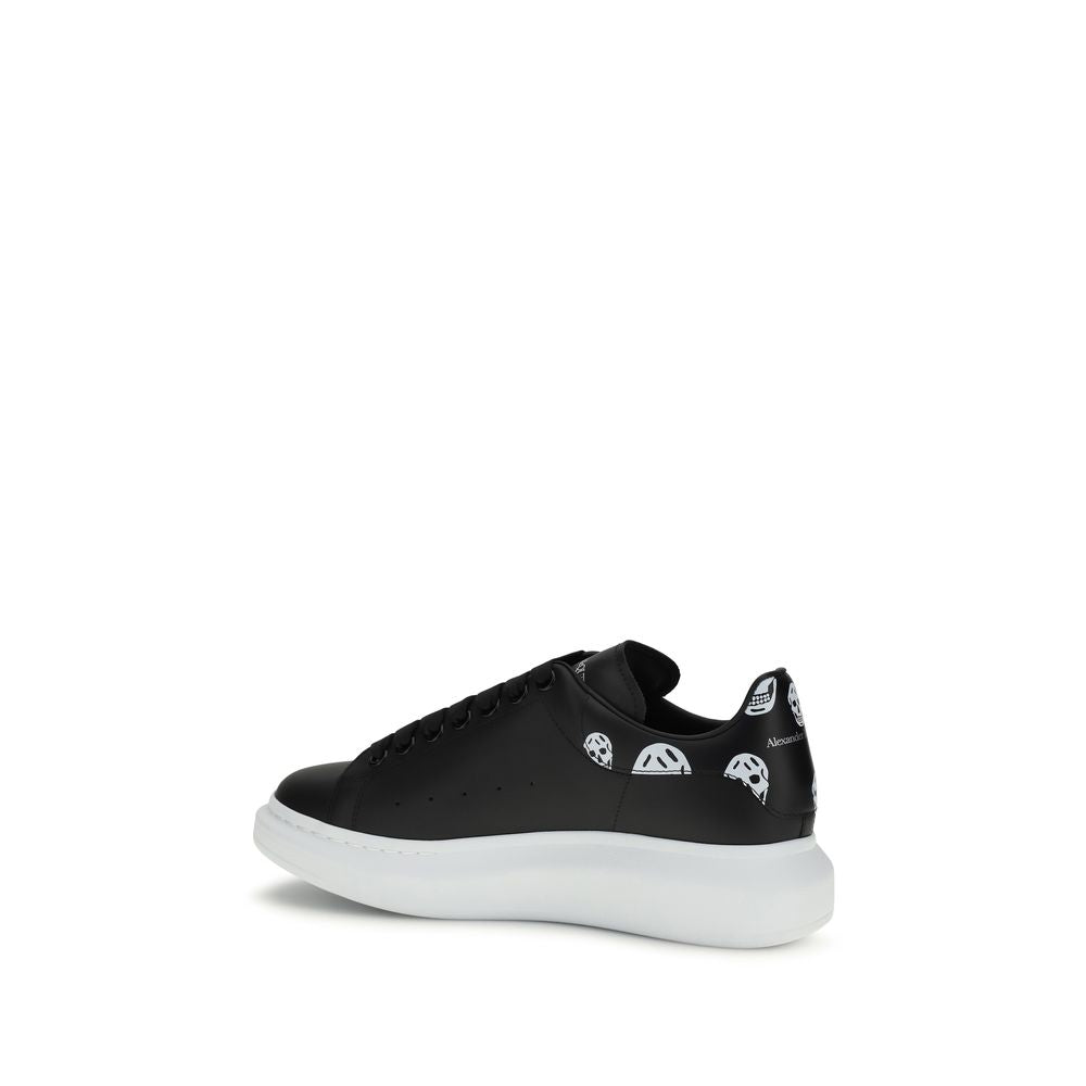 Alexander McQueen Schwarze Bos Taurus Kalbsleder Chunky Sneaker