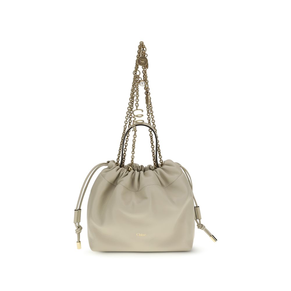Chloé Beige Lamm Ovis Aries Aries Schultertasche