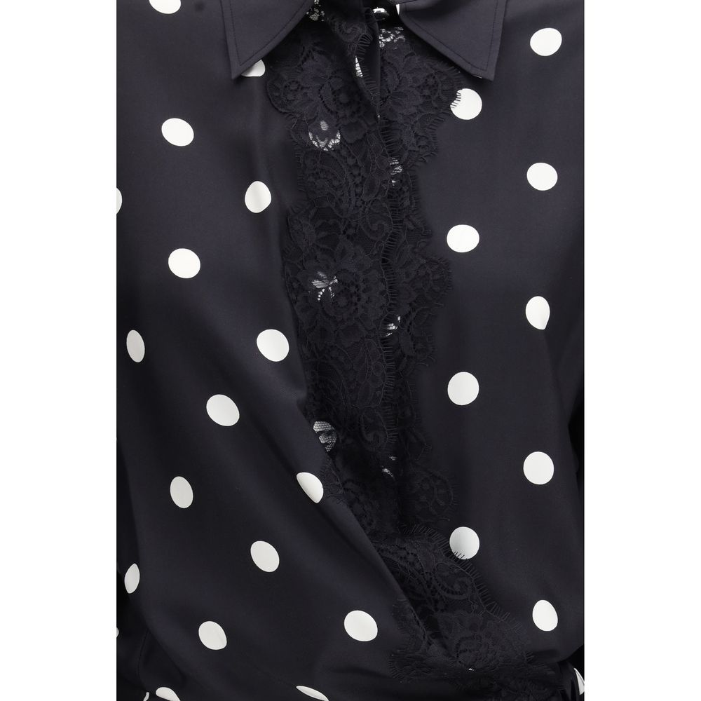 Max Mara Schwarzes Seiden-Casual-Kleid