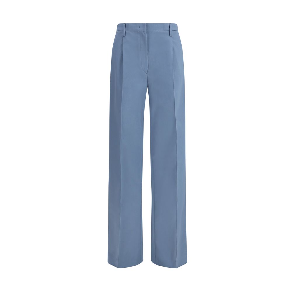 Prada Blaue Baumwoll-Chino-Hose