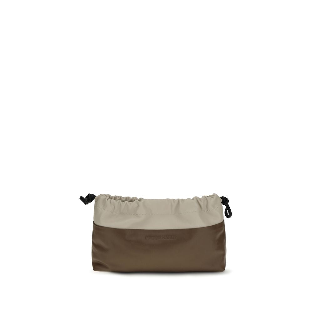 Pierre Hardy Braune Kalbsleder Bos Taurus Schultertasche