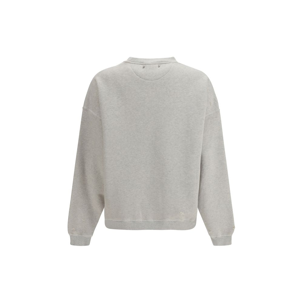 Golden Goose Grauer Baumwollpullover