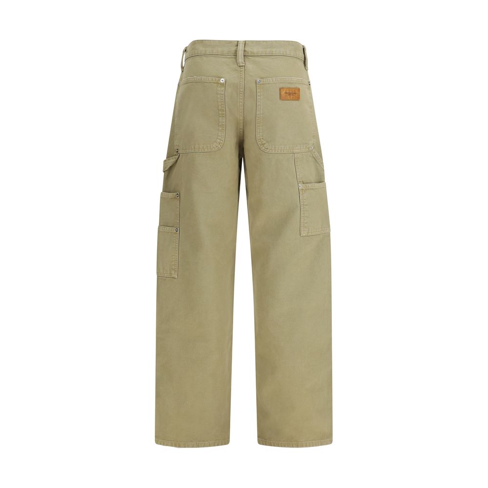 Alexander Wang Zweifarbige Baumwoll-Cargohose