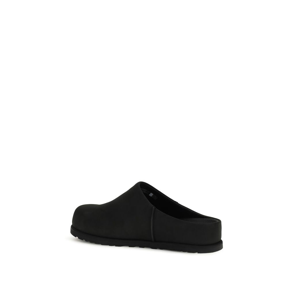 UGG Schwarze Bos Taurus Kalbsleder-Mules
