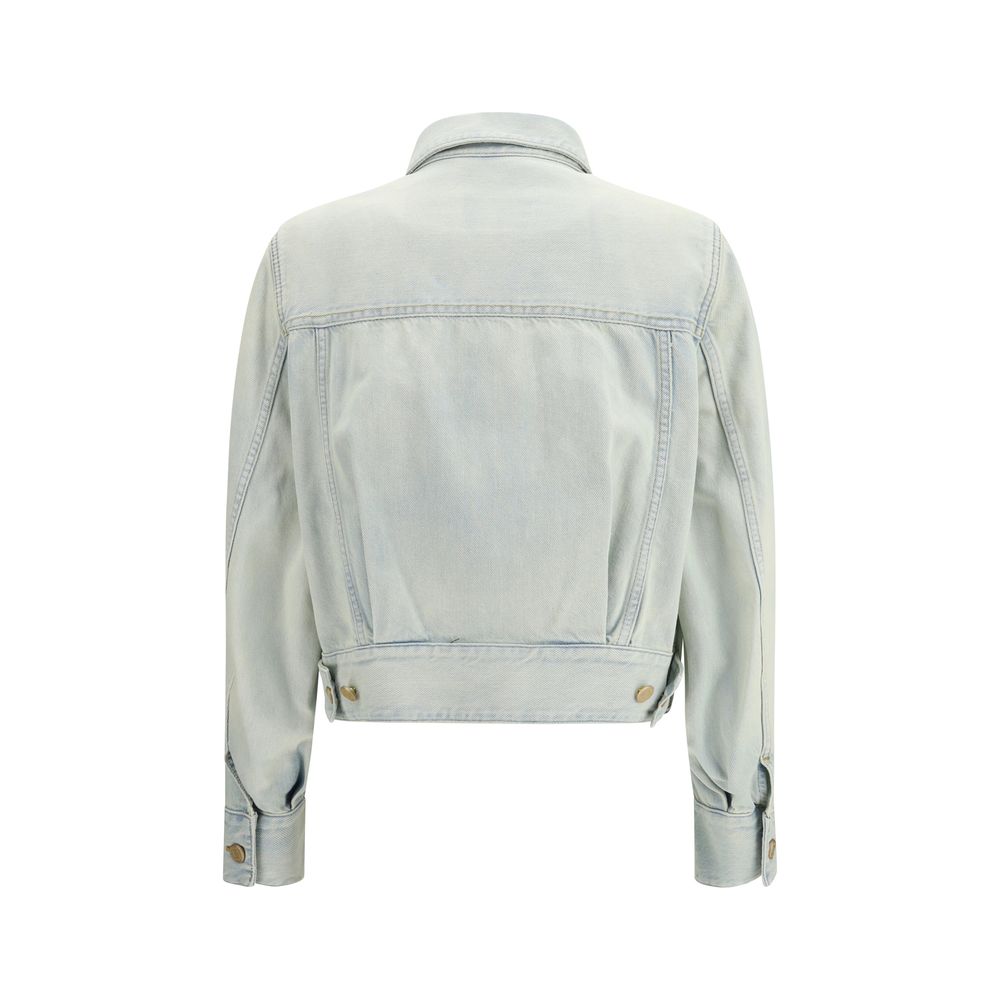 Jacob Cohen Blaue Jeansjacke aus Baumwolle