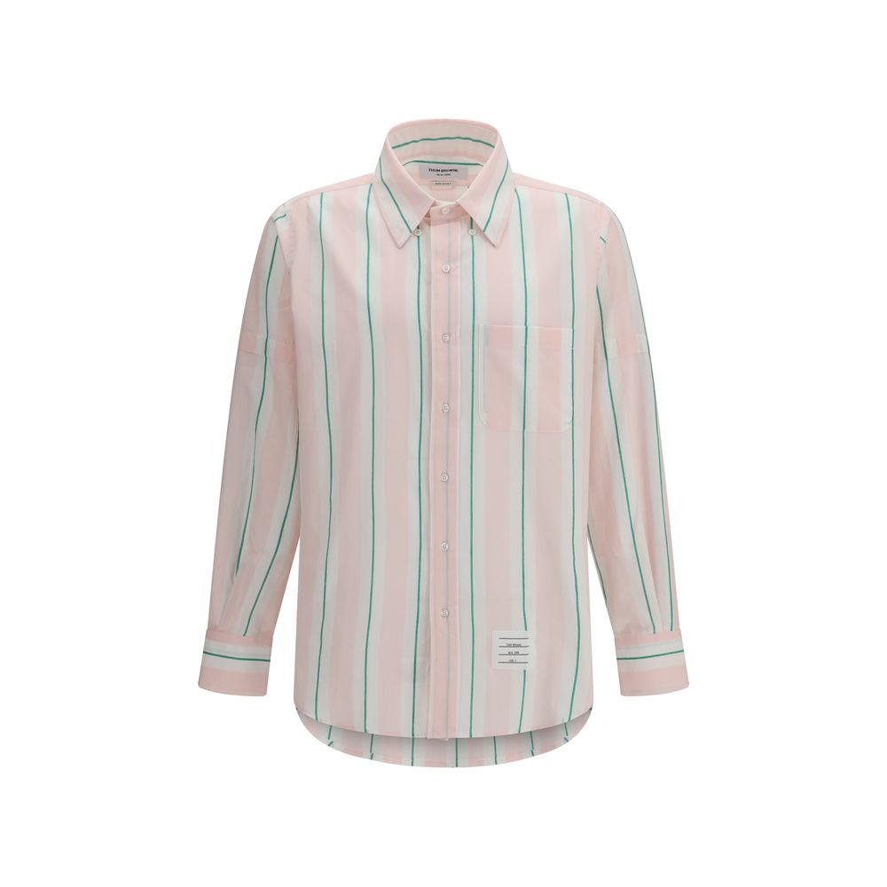 Thom Browne Mehrfarbiges Hemd aus Baumwolle mit Muster