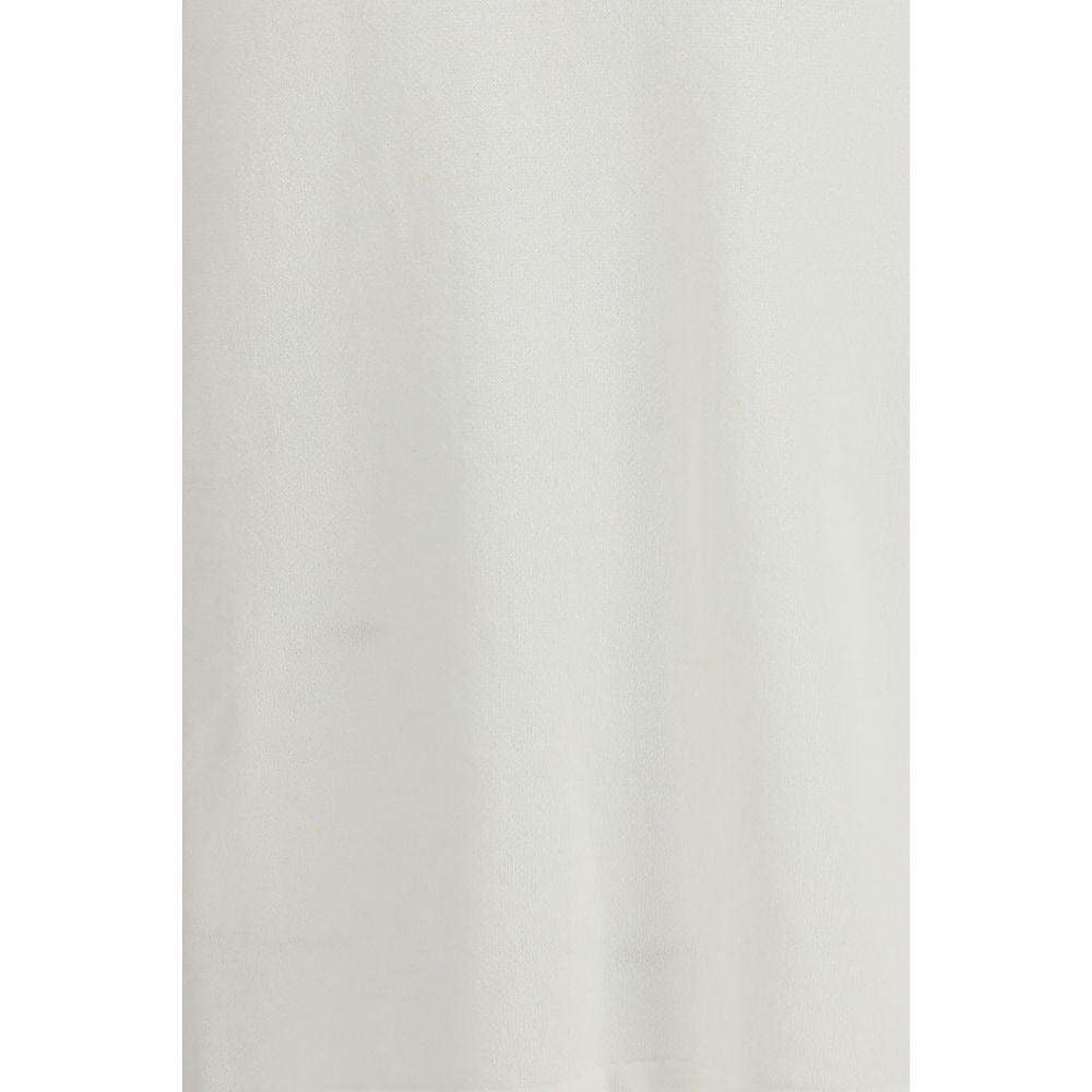 Lardini Weißes Leinen-T-Shirt