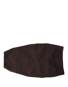 Dolce & Gabbana Brauner Viskose-Gürtel mit breiter Taille für Herren