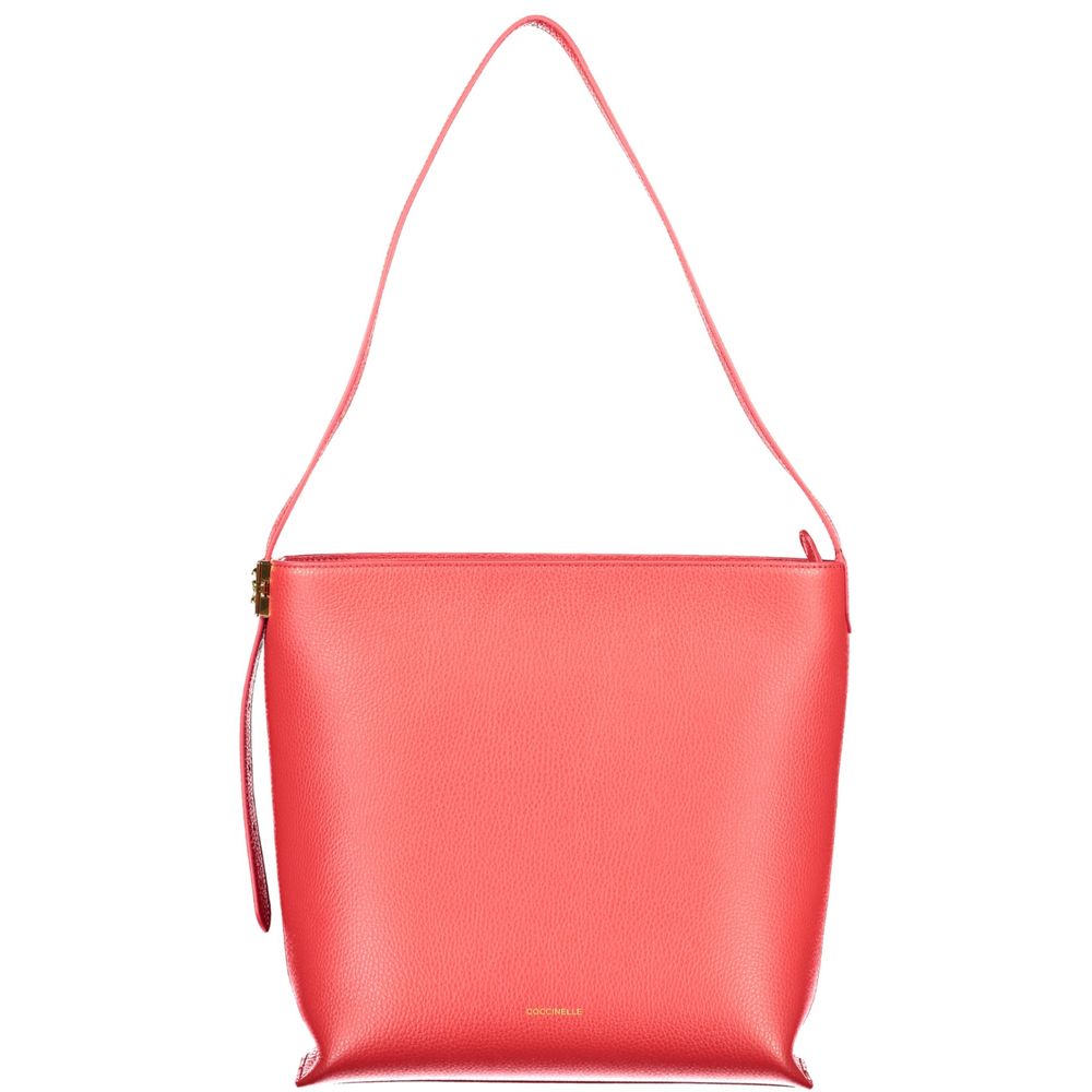Coccinelle Rosso Pelle Damenhandtasche