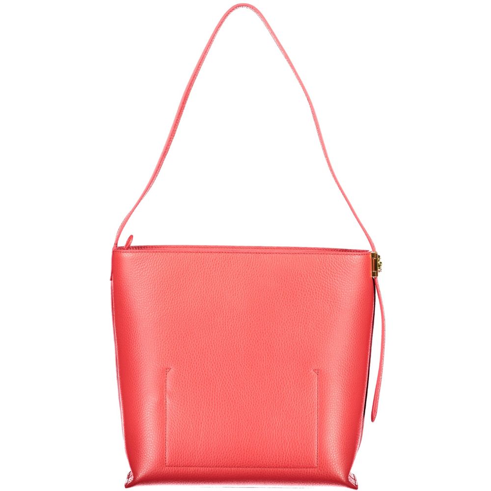 Coccinelle Rosso Pelle Damenhandtasche
