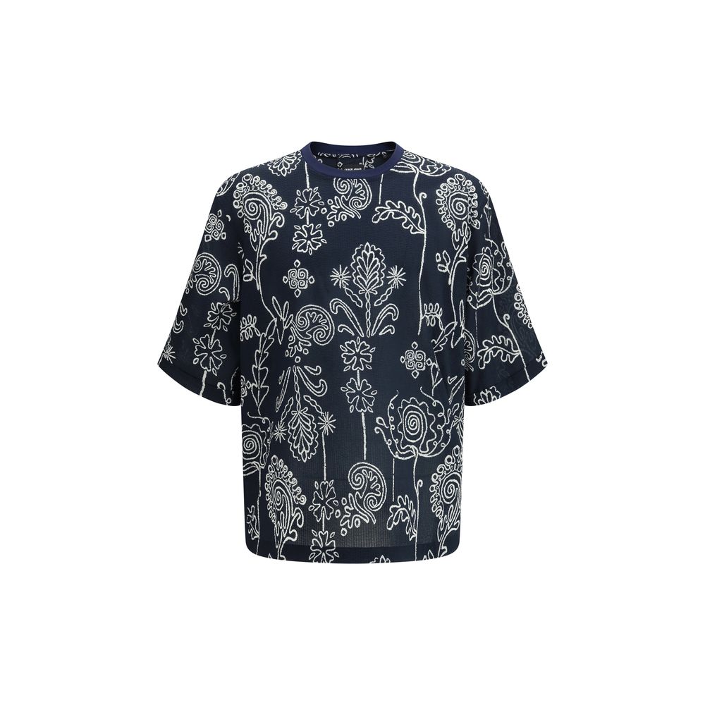 Giorgio Armani Mehrfarbiges Baumwoll-T-Shirt