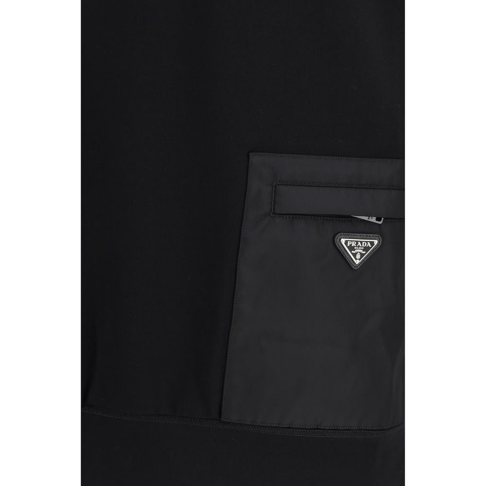 Prada Schwarzer Sweatshirt aus Viskose