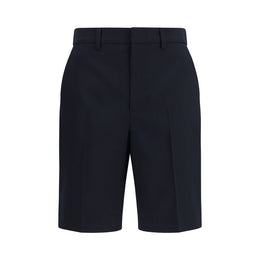 Gucci Schwarze Baumwoll-Bermudashorts