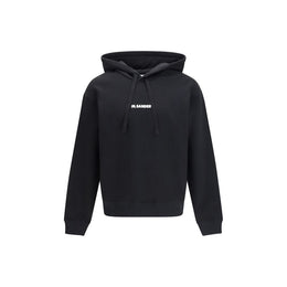 Jil Sander Schwarzer Baumwoll-Sweatshirt
