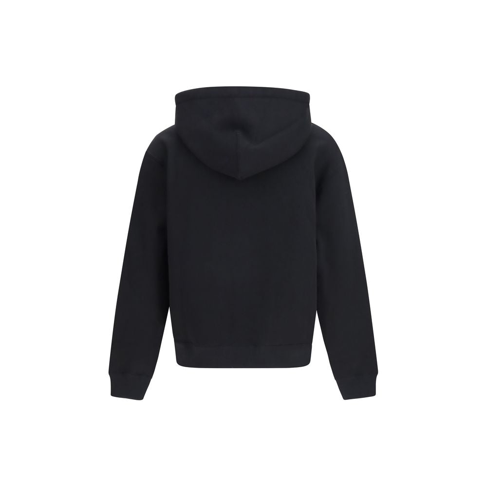 Jil Sander Schwarzer Baumwoll-Sweatshirt