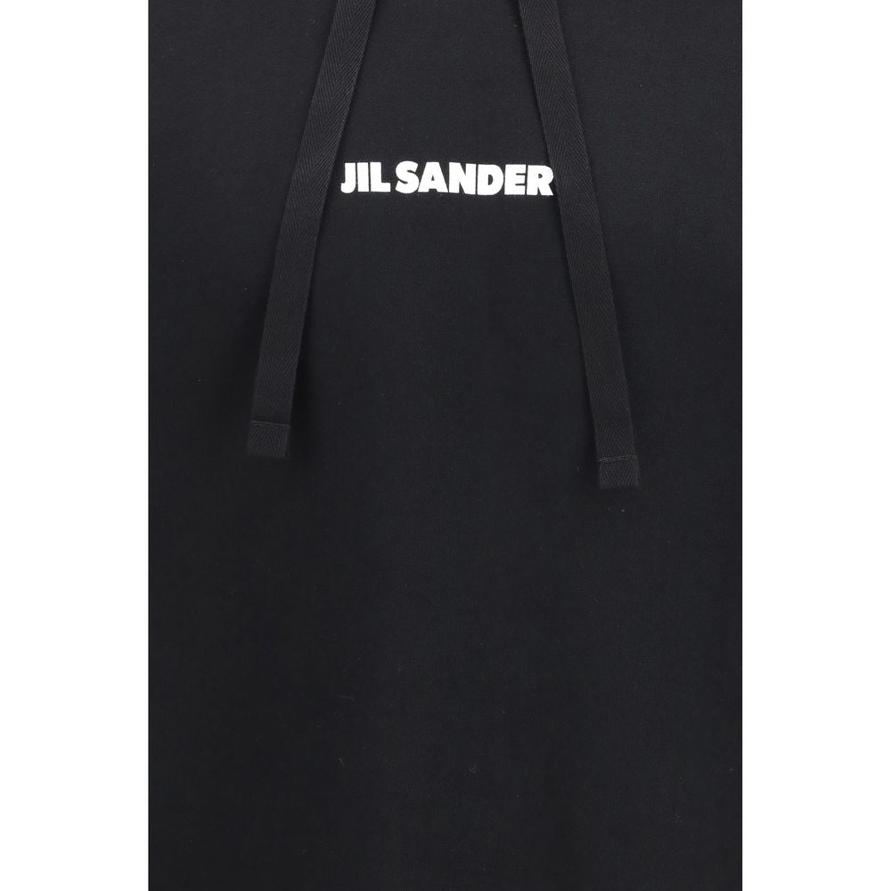 Jil Sander Schwarzer Baumwoll-Sweatshirt