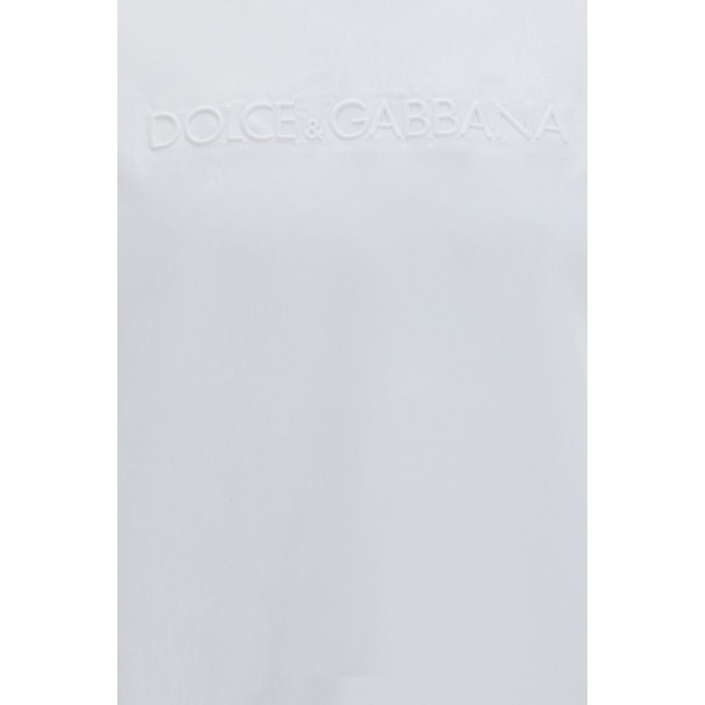 Dolce & Gabbana Weißes Baumwoll-T-Shirt