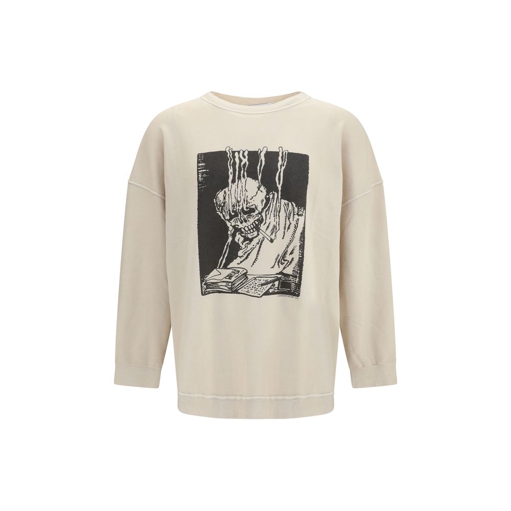 Our Legacy Beige Baumwoll-Sweatshirt