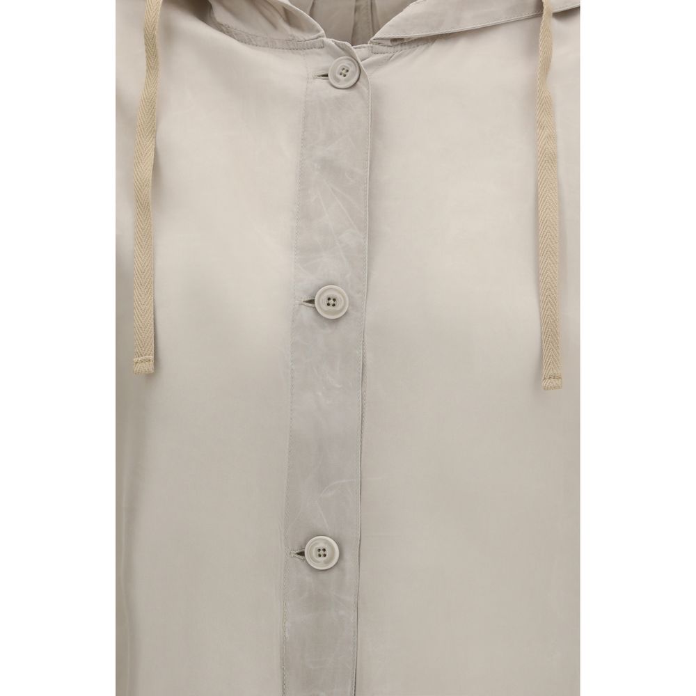 Our Legacy Graue Kupfer-Shell-Jacke