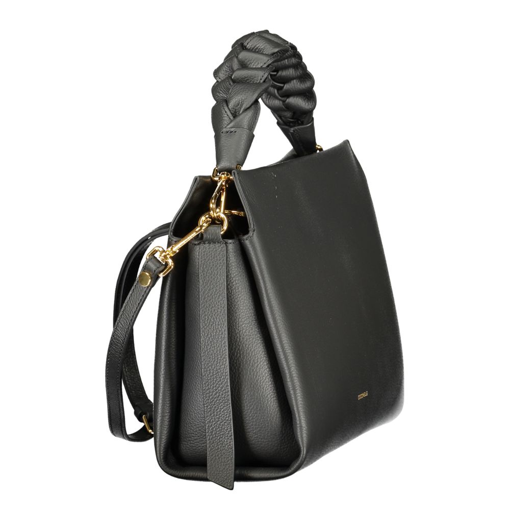 Coccinelle Schwarze Leder Damentasche
