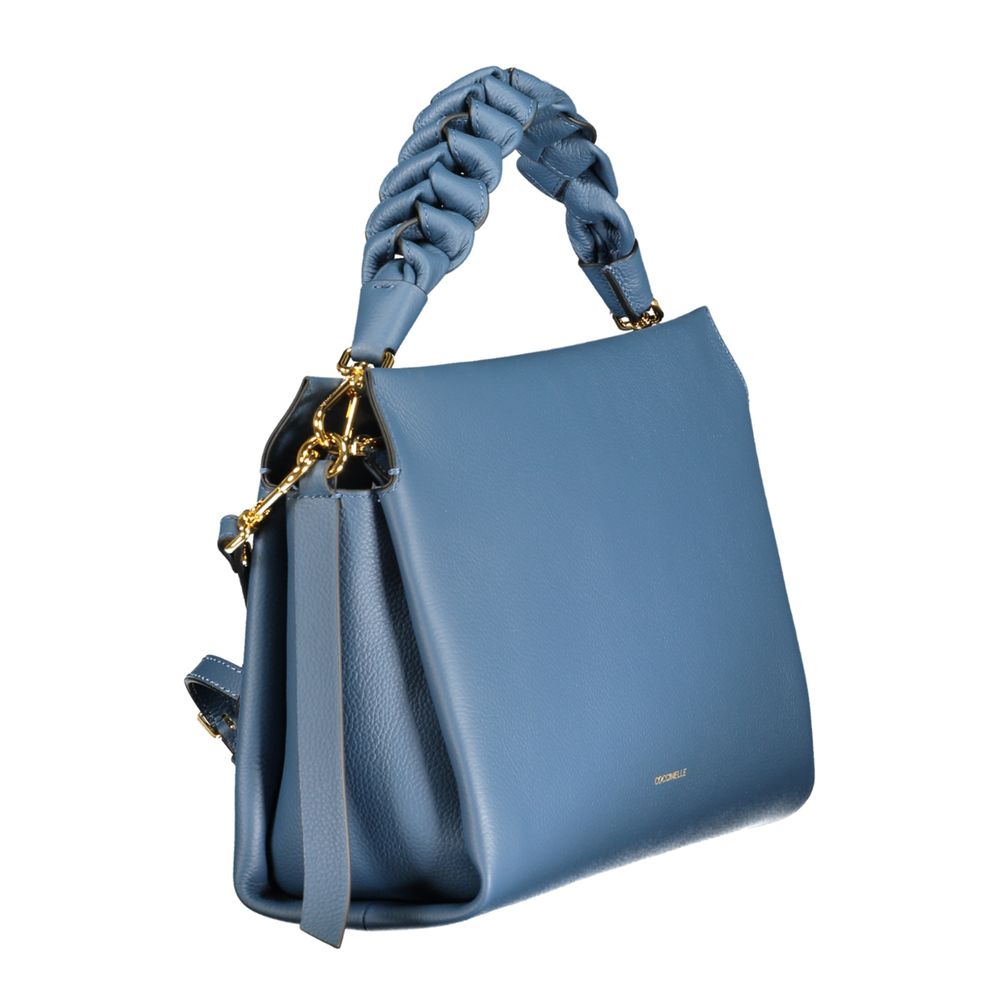 Coccinelle Blaue Leder-Damentasche