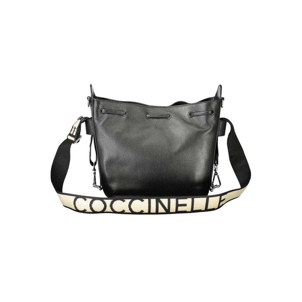 Coccinelle Schwarze Lederhandtasche