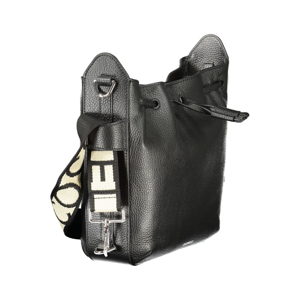 Coccinelle Schwarze Lederhandtasche