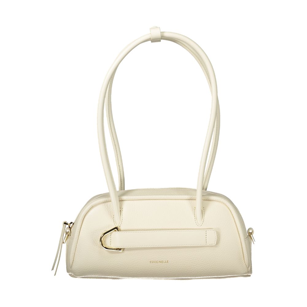 Coccinelle Lila Lederhandtasche