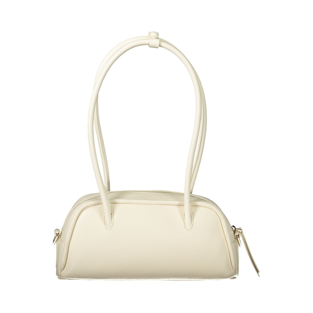 Coccinelle Lila Lederhandtasche