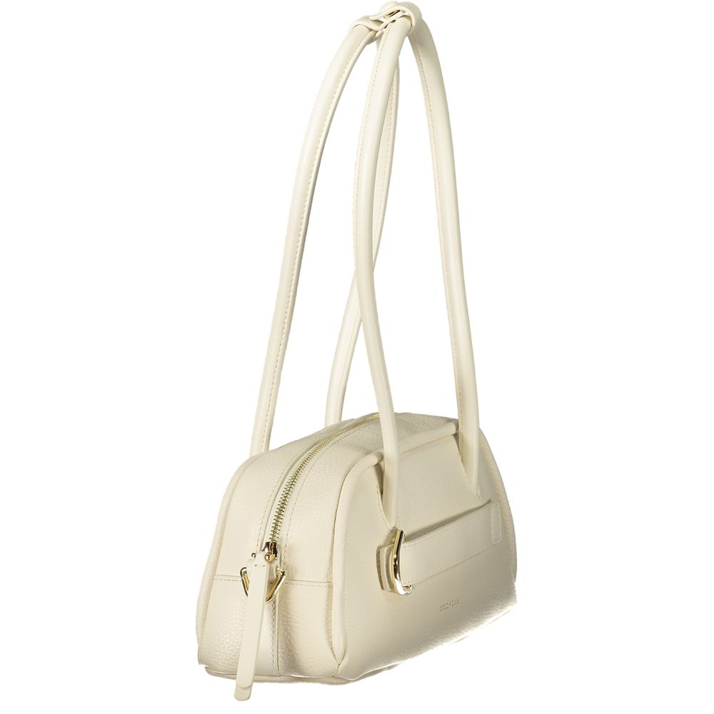 Coccinelle Lila Lederhandtasche