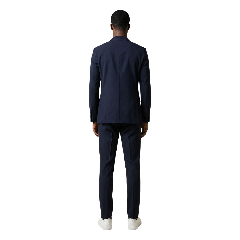 Mulish Blaues Polyester-Dreiteiler-Anzug