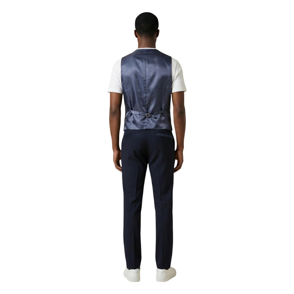 Mulish Blaues Polyester-Dreiteiler-Anzug
