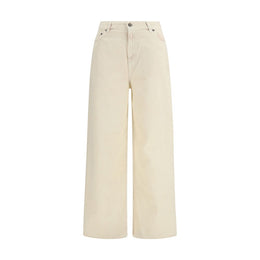 Golden Goose Bicolor Cotton Relaxed Fit Jeans