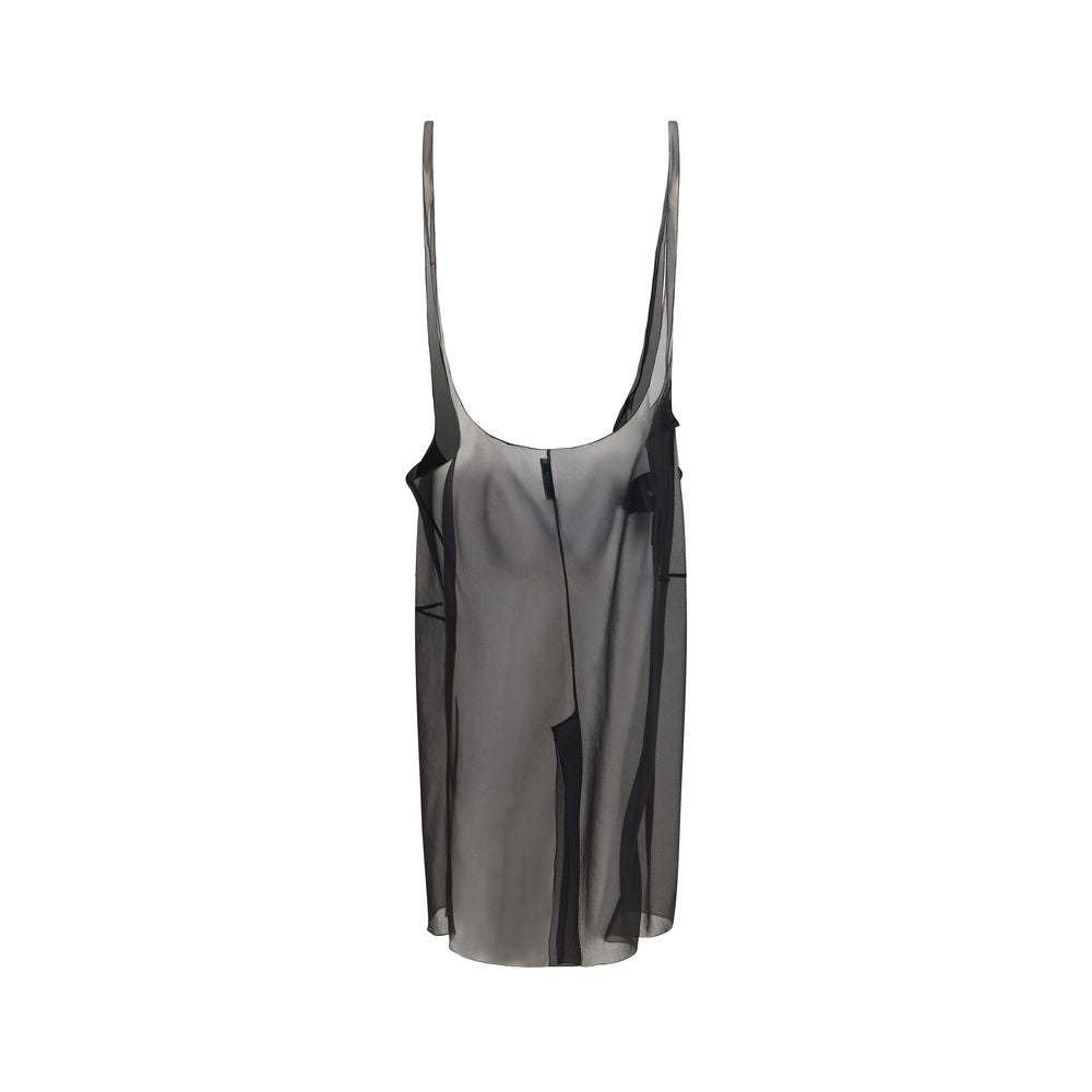 Prada Schwarzer Midirock aus Polyester