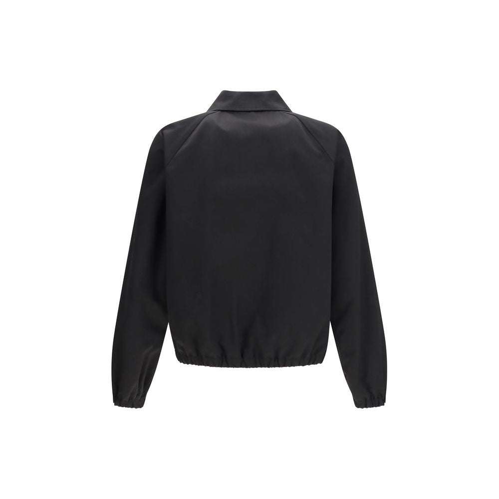 Valentino Garavani Schwarzer Bomber aus Baumwolle