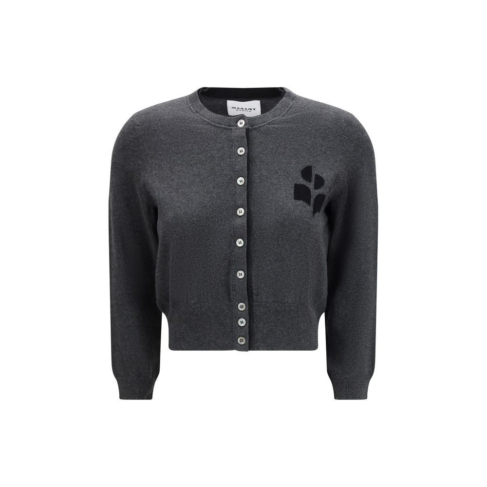 Isabel Marant Étoile Grauer Baumwollcardigan