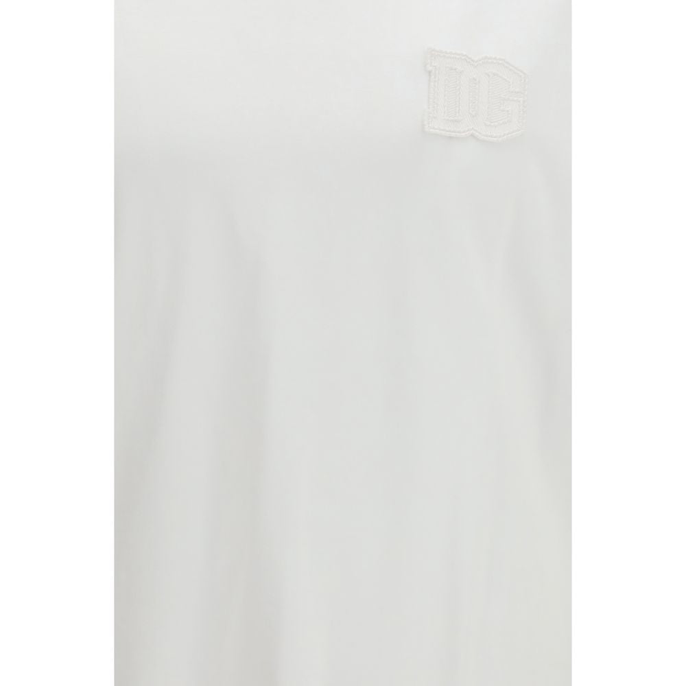 Dolce & Gabbana Weißes Baumwoll-T-Shirt
