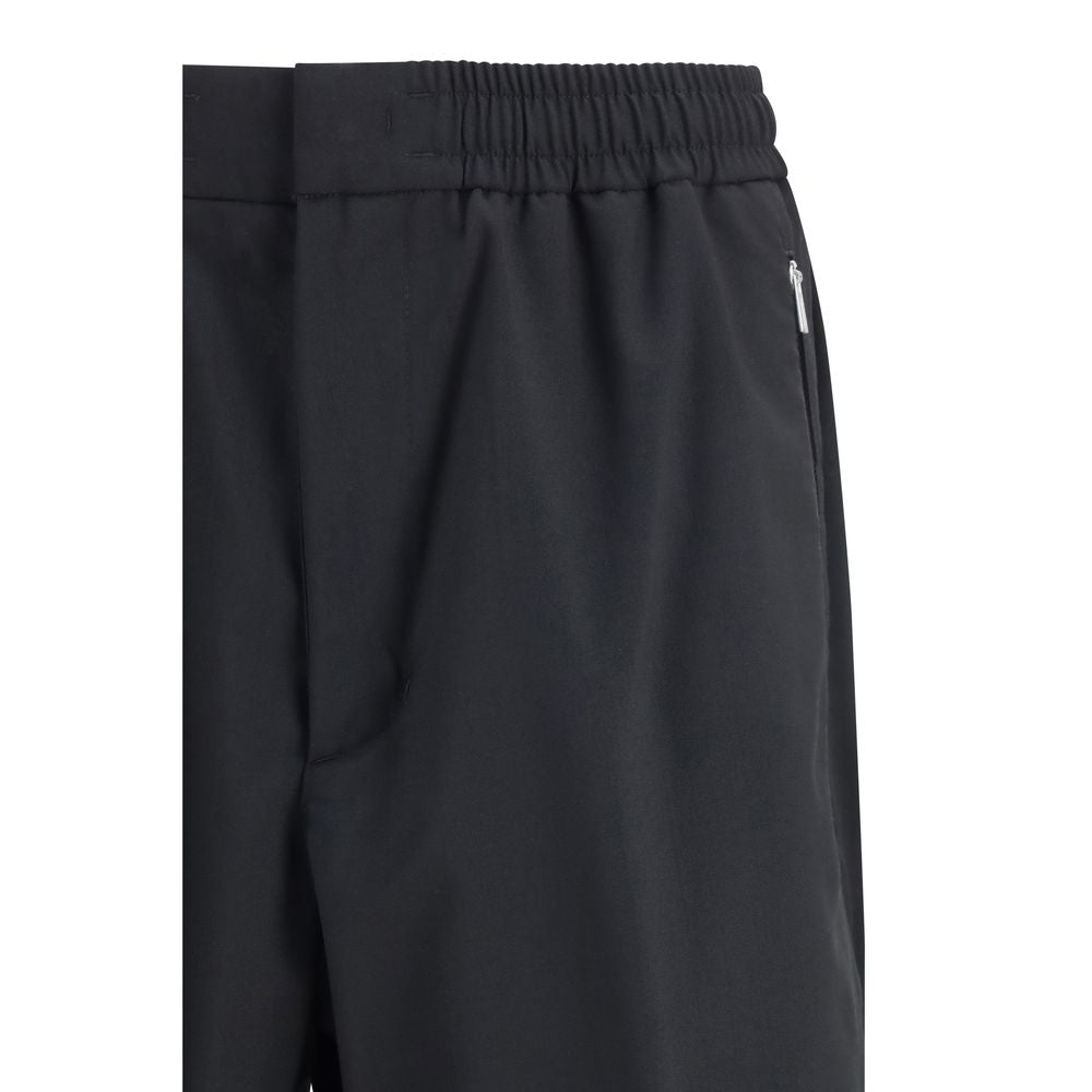 LAMINAR Schwarze Hose aus Polyester